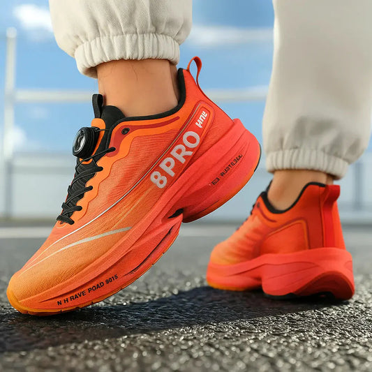 Klyro Men's Running Shoes with Carbon Plate and Breathable Lightweight Performance Design
