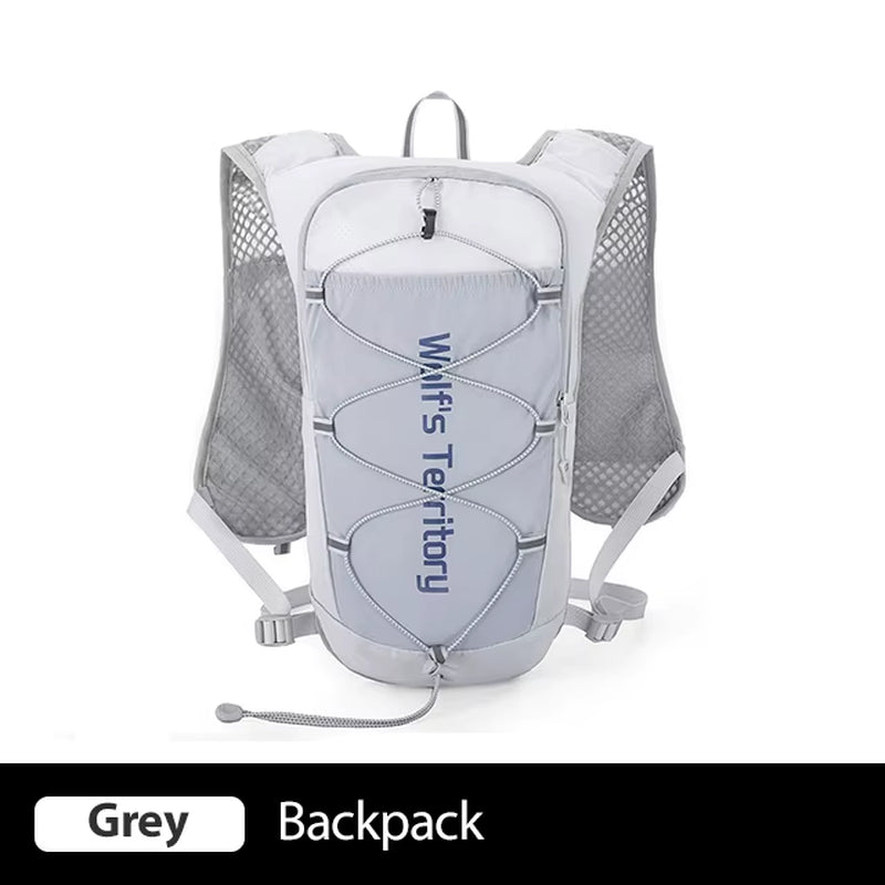 Ultralight Hydration Vest Backpack for Trail Running with Water Bottle for Marathons