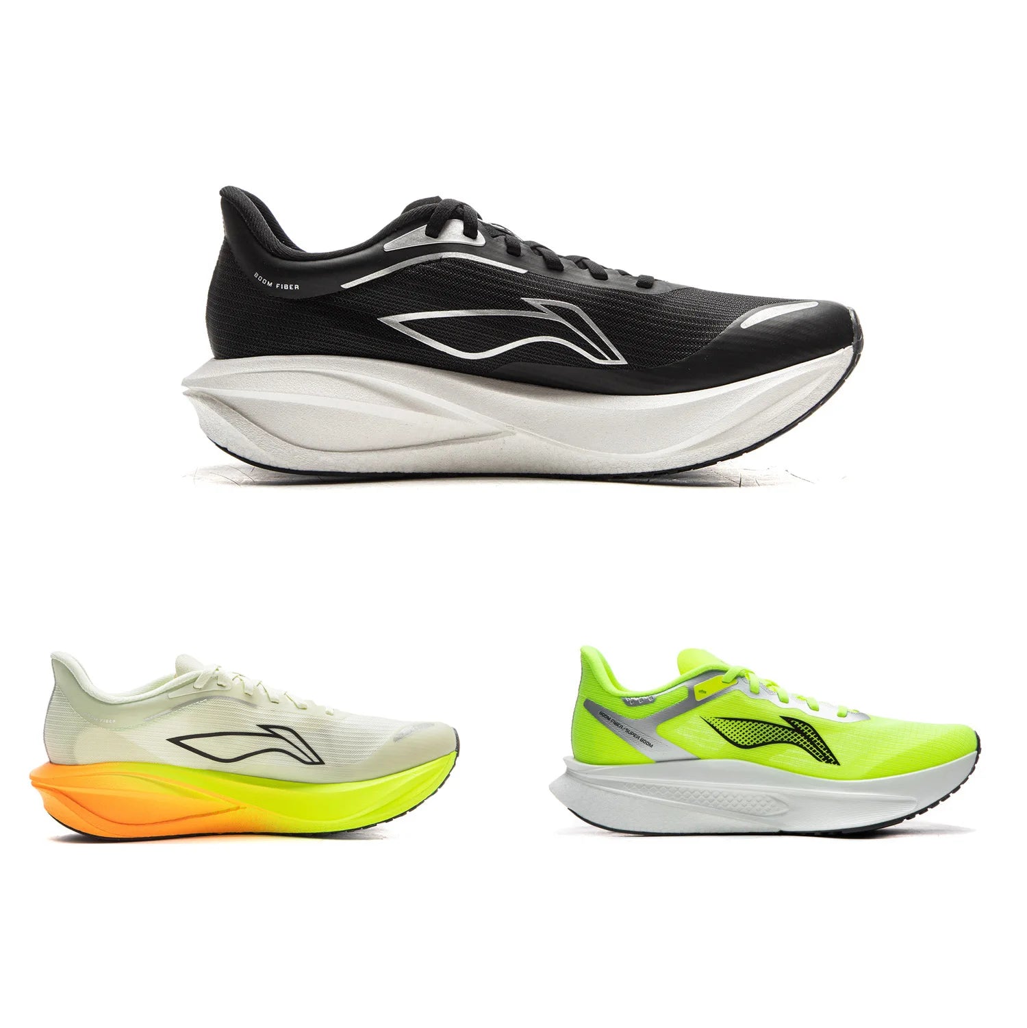 Li-Ning Men'S FEIDIAN 5 CHALLENGER Racing Running Shoes SUPER BOOM Cushion CARBON-FIBER PLATE  Sneaker ARMV001 ARMW003