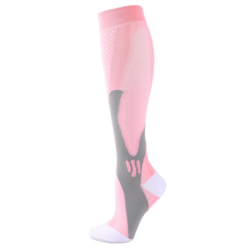 New Compression Socks Graduated Crossfit Training Running Recovery Cycling Travel Socks Outdoor Men Women Running Sports Socks