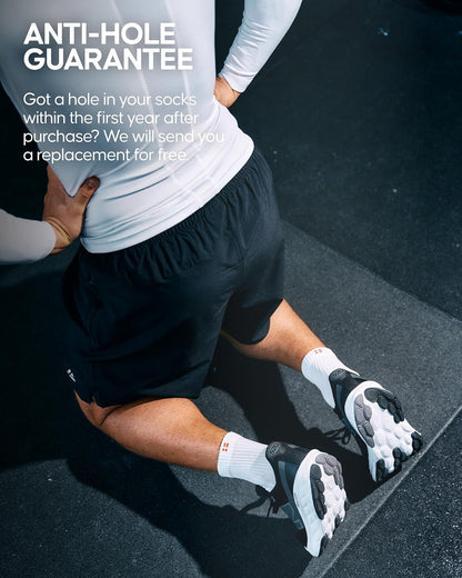 Ultra-Comfort Quarter Running Socks, Performance Socks, Men & Women - 3 or 5 Pack