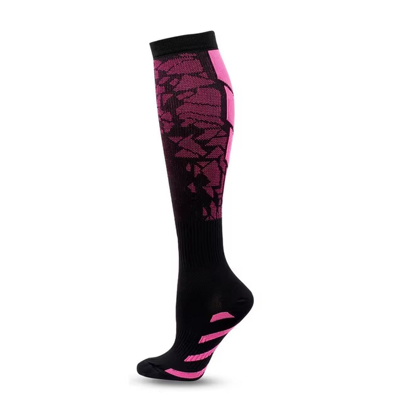 New Compression Socks Graduated Crossfit Training Running Recovery Cycling Travel Socks Outdoor Men Women Running Sports Socks
