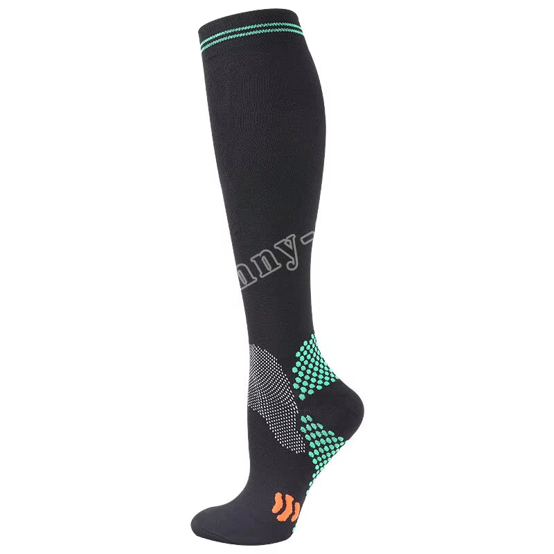 New Compression Socks Graduated Crossfit Training Running Recovery Cycling Travel Socks Outdoor Men Women Running Sports Socks