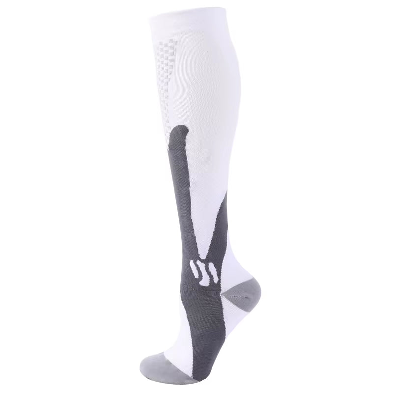 New Compression Socks Graduated Crossfit Training Running Recovery Cycling Travel Socks Outdoor Men Women Running Sports Socks