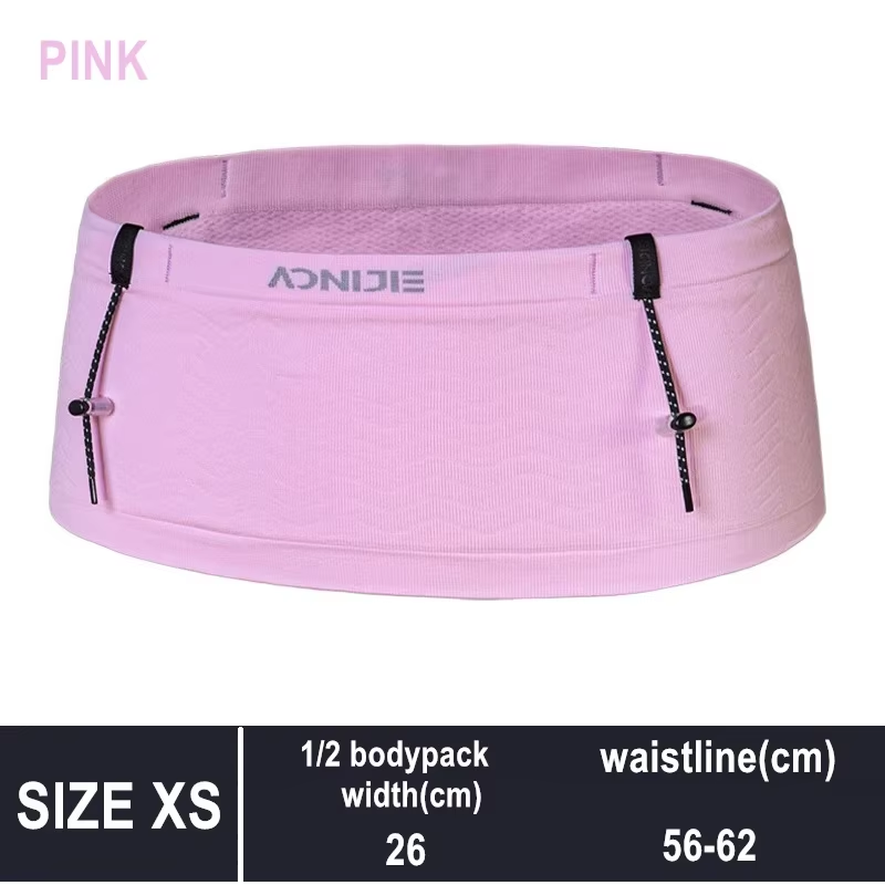 AONIJIE Hydration Running Waist Pack - No Bounce Trail Running Belt for Triathlon and Fitness Activities W8116
