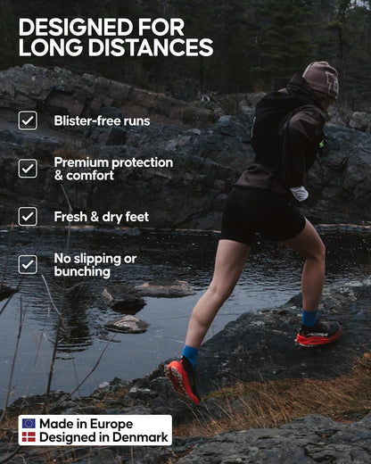 Ultra-Comfort Quarter Running Socks, Performance Socks, Men & Women - 3 or 5 Pack