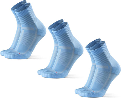 Ultra-Comfort Quarter Running Socks, Performance Socks, Men & Women - 3 or 5 Pack