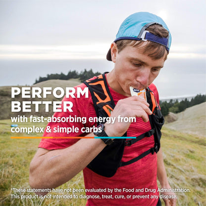 GU Energy Gel Vanilla Bean 8 Count Sports Nutrition 100 Calories Vegan Gluten...
