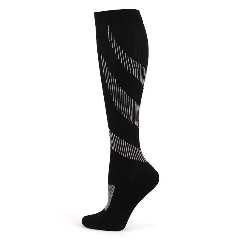 New Compression Socks Graduated Crossfit Training Running Recovery Cycling Travel Socks Outdoor Men Women Running Sports Socks