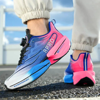 Klyro Men's Running Shoes with Carbon Plate and Breathable Lightweight Performance Design