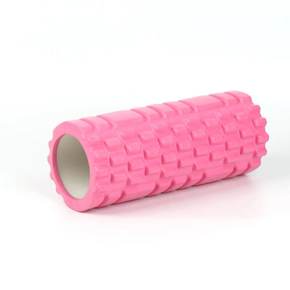 Yoga Foam Roller for Myofascial Release and Muscle Massage - Available in 26cm and 33cm Sizes for Home Fitness and Pilates